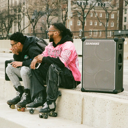 The Soundboks 4 in skatepark